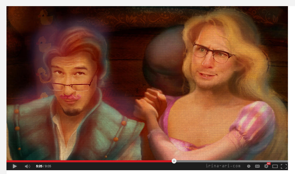 Tangled with Markiplier and Matthias by Irina-Ari