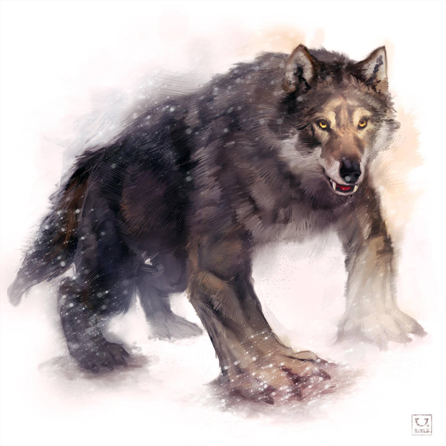 4 legged werewolf by carloscara