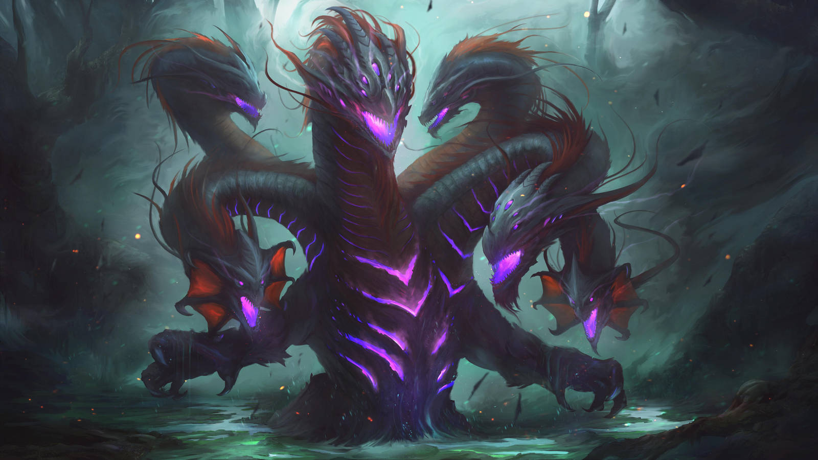 Venture the Fog: Hydra by Darkcloud013