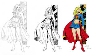Supergirl commission by PaulAbrams