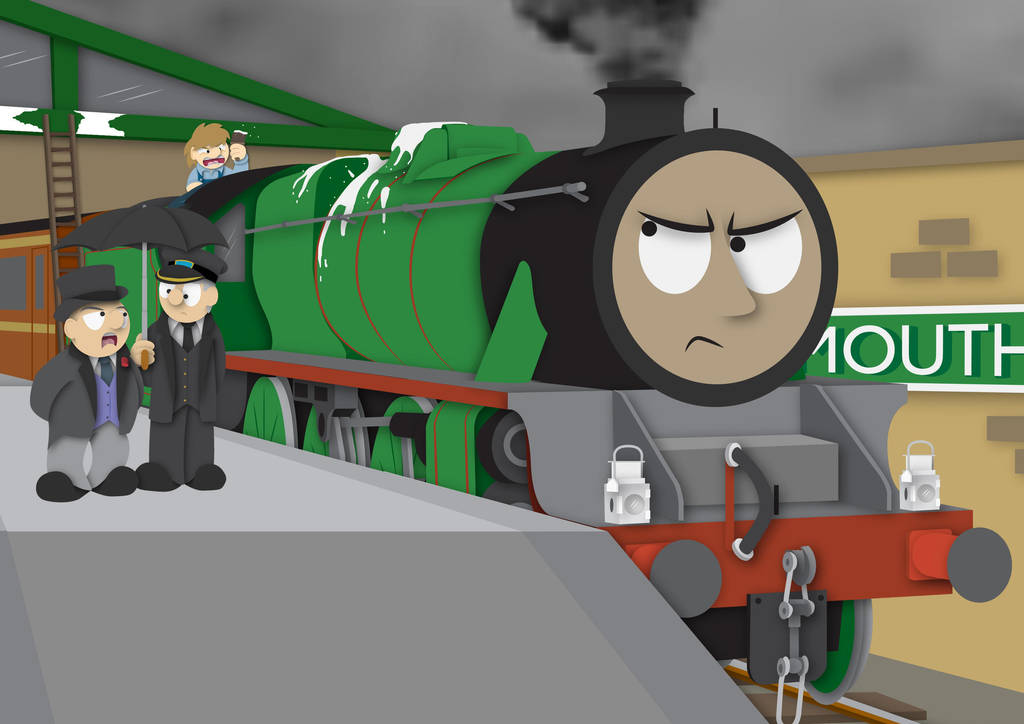 railway by bobthedalek on DeviantArt