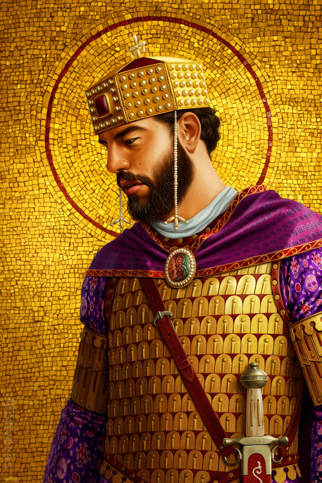 Basil II by JFoliveras on DeviantArt