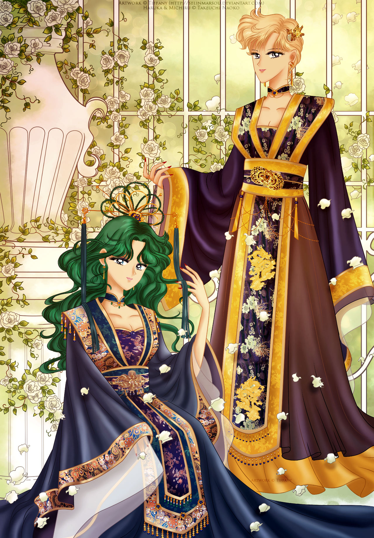 Empresses of Heavens and Oceans by tiffanymarsou