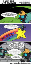 A Short Comic About Changelings by Pony-Berserker