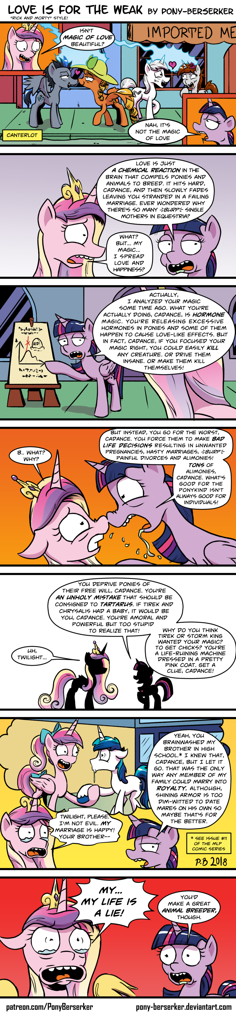 Love Is For the Weak by Pony-Berserker