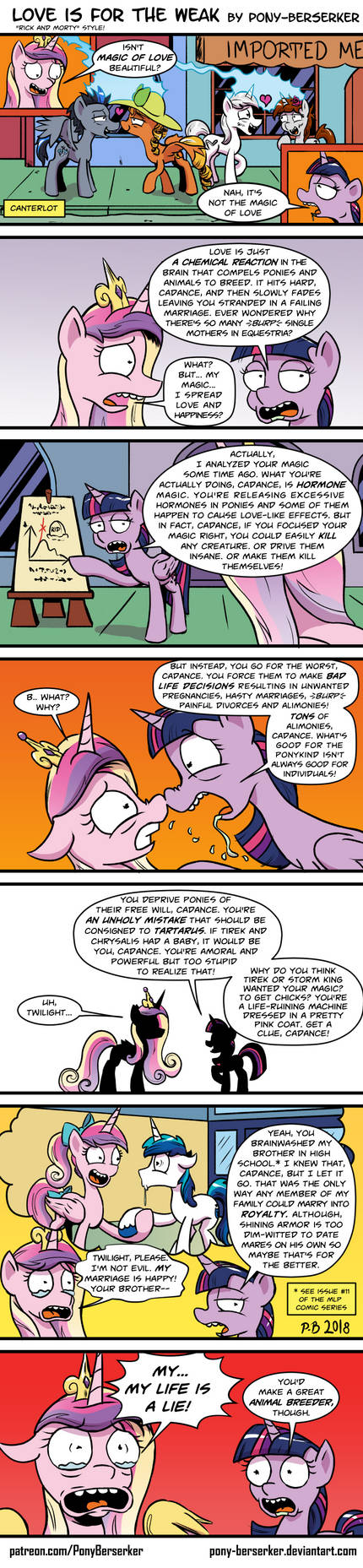 Love Is For the Weak by Pony-Berserker