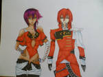 Ayumi and Riku by Rikien