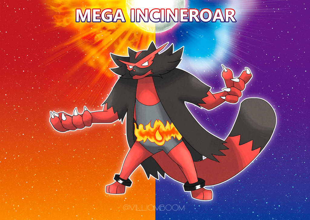 mega construx incineroar
