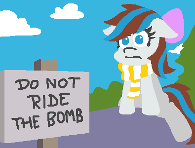 Do not ride the bomb by ThreeTwoTwo32232