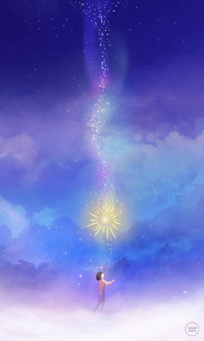 howl's moving castle: falling star. by sugarmints