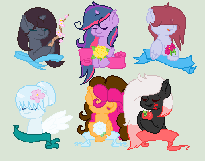 My new main six by princessunicorn123