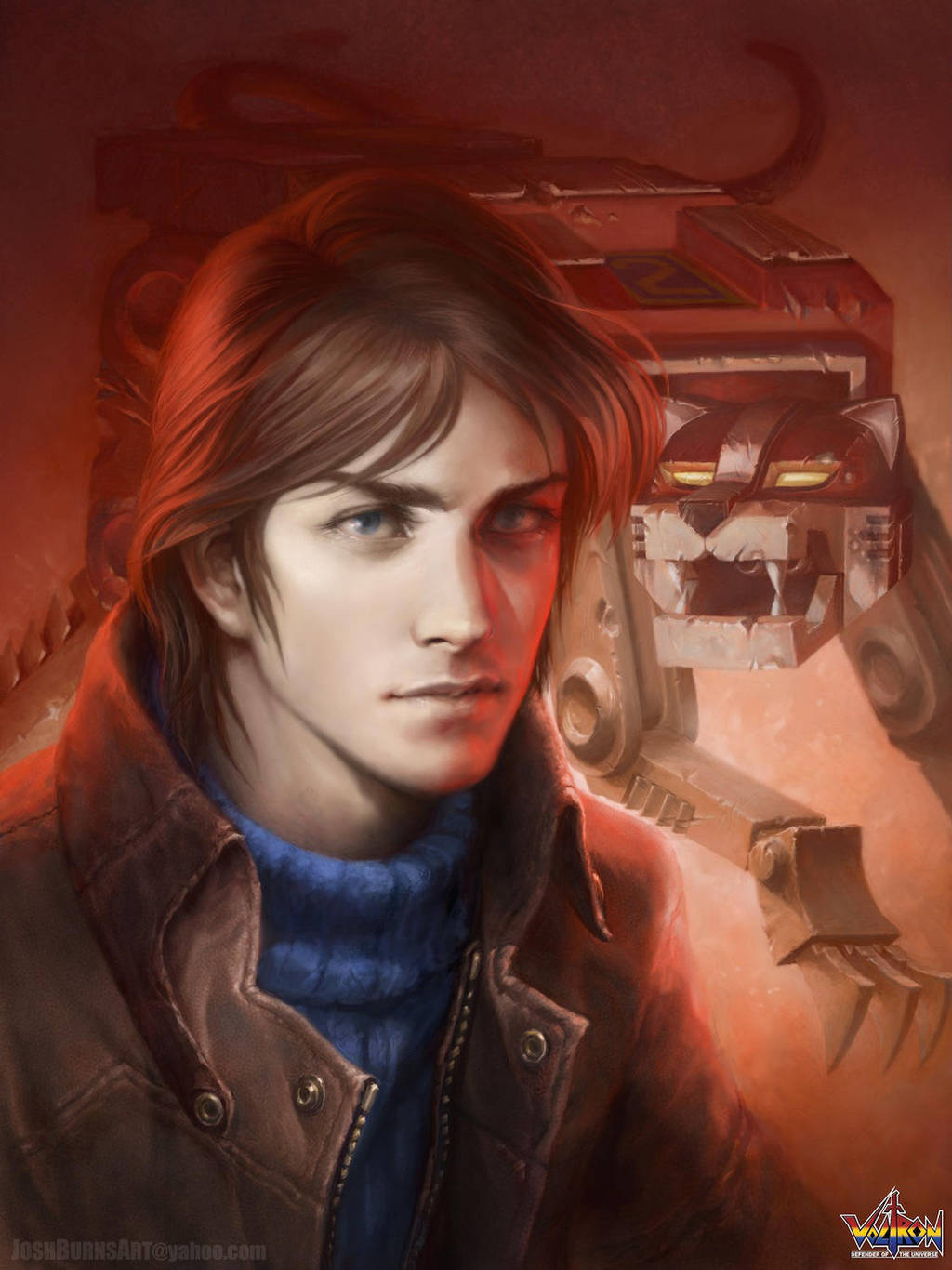 Lance and Red Lion by JoshBurns
