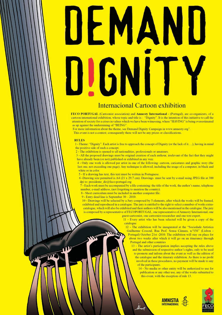 Demand Dignity by Alvarossantos