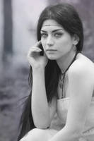 Her Spirit Roams the Silent Forest by Mahafsoun