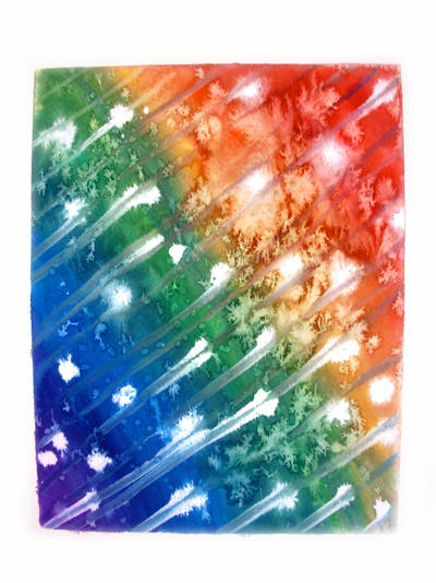 rainbow splash by The-Cute-Storm