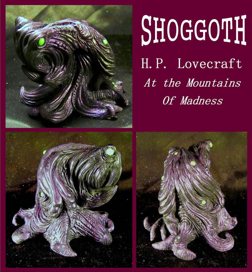 H.P. Lovecraft - SHOGGOTH by zombiequadrille