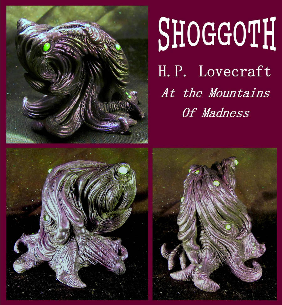 H.P. Lovecraft - SHOGGOTH by zombiequadrille