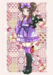 Japanese style lolita girl by Teruchan
