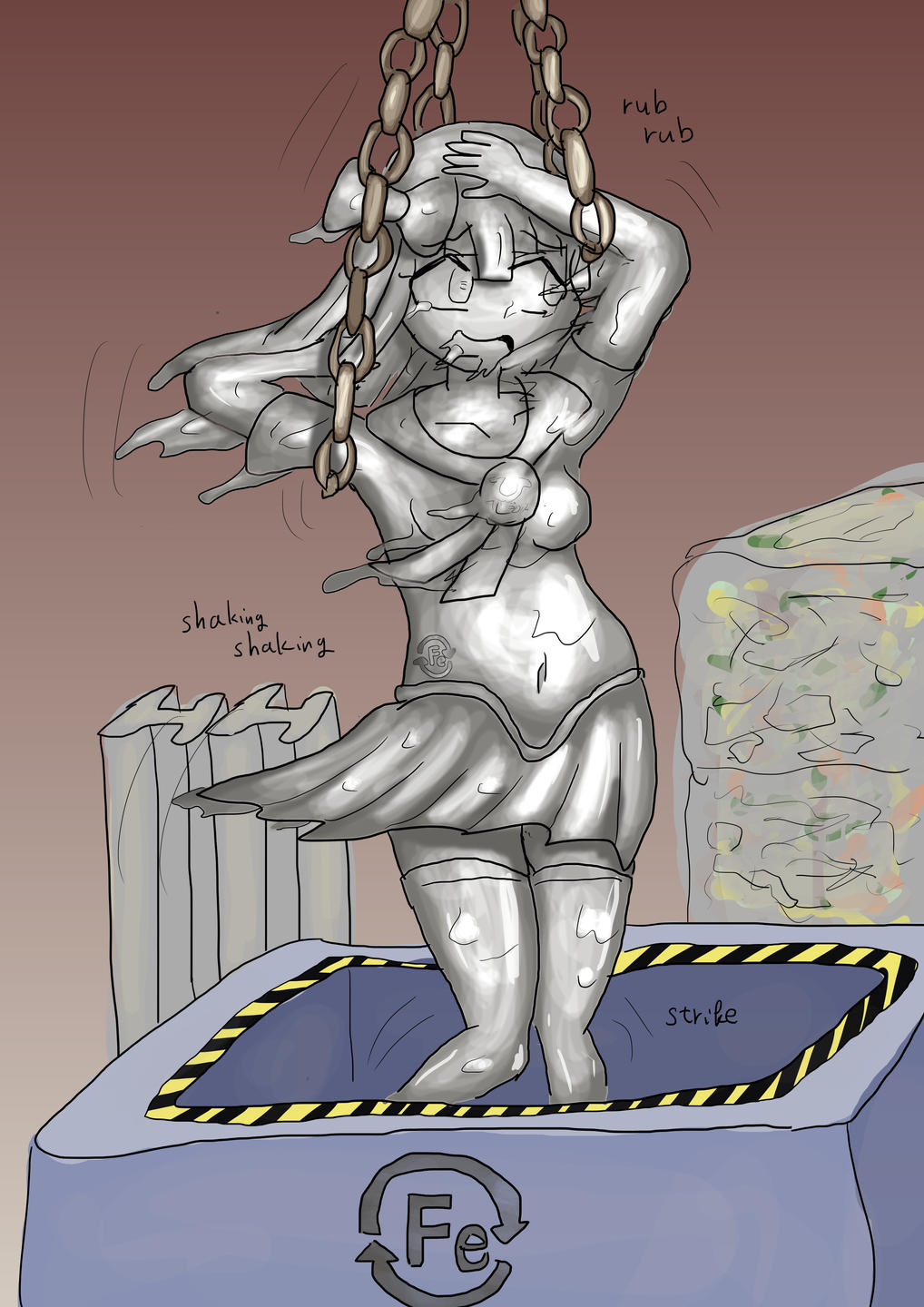 The iron magical girl is being recycled by hidesys