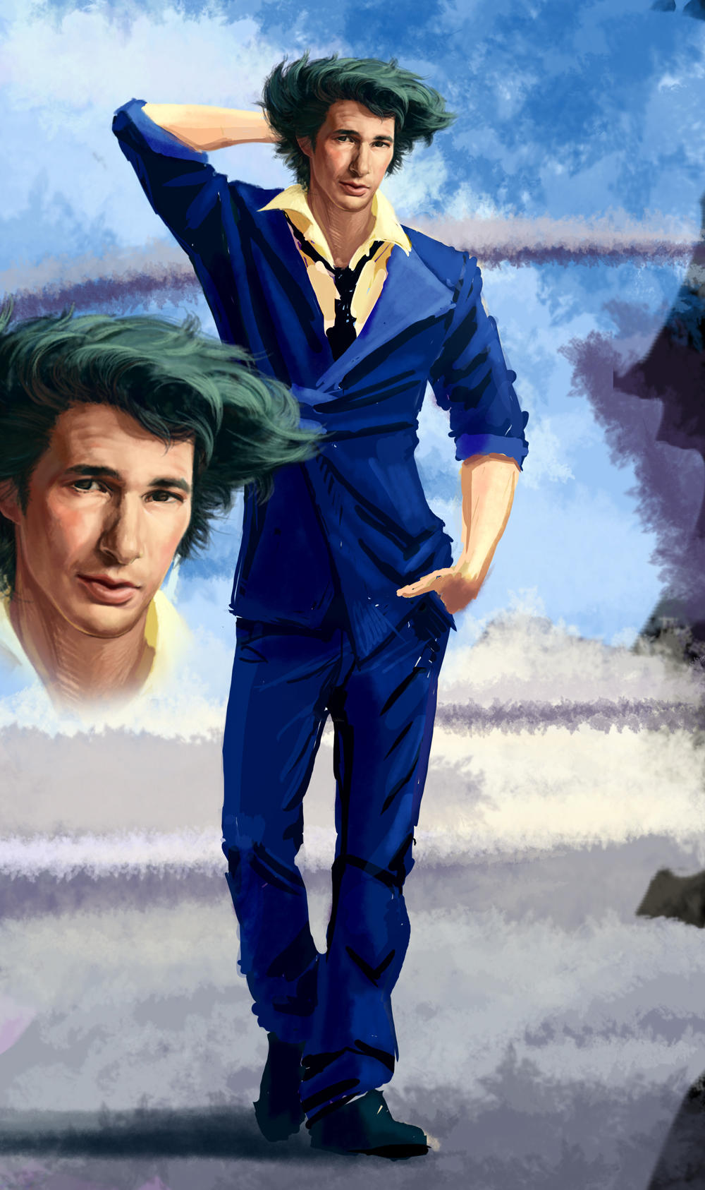 Spike Spiegel (wip) by Feael