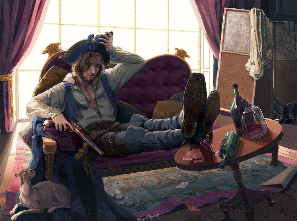 Gun mage by Feael
