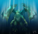 Cthulhu by hwango