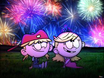 A Twin 4th of July by SP2233
