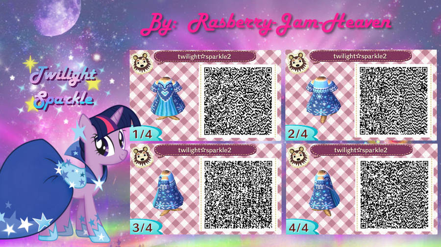 Animal Crossing QR code: Twilight Sparkle by Rasberry-Jam ...