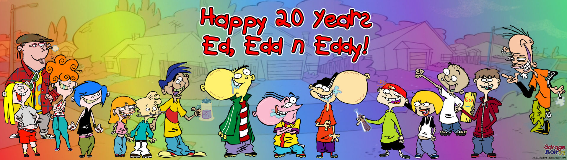 Ed, Edd n Eddy 20th Anniversary by SavageBolt95 on DeviantArt