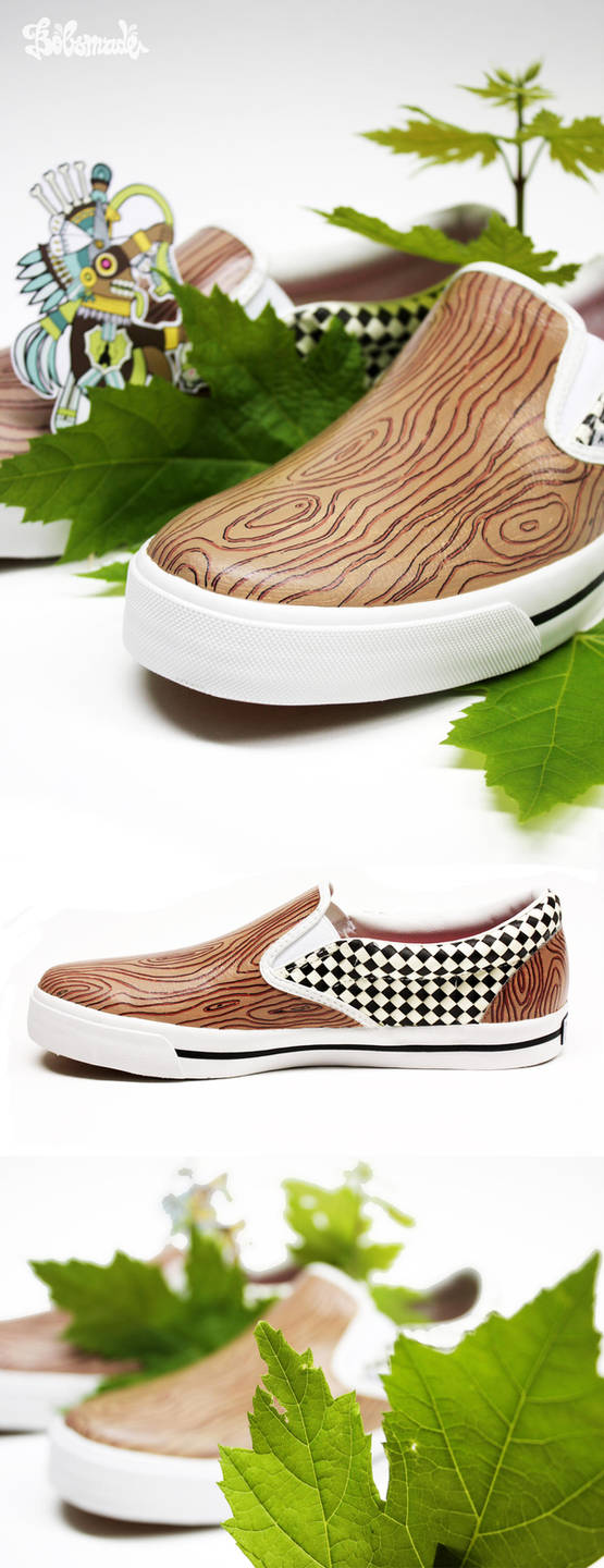 shoes, out of wood by Bobsmade