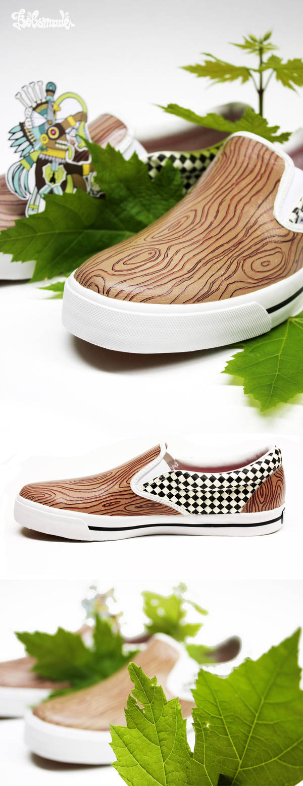 shoes, out of wood by Bobsmade
