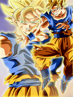 Gohan SSJ2 (Cell Saga) - Dragon Ball Z by Zed-Creations on DeviantArt