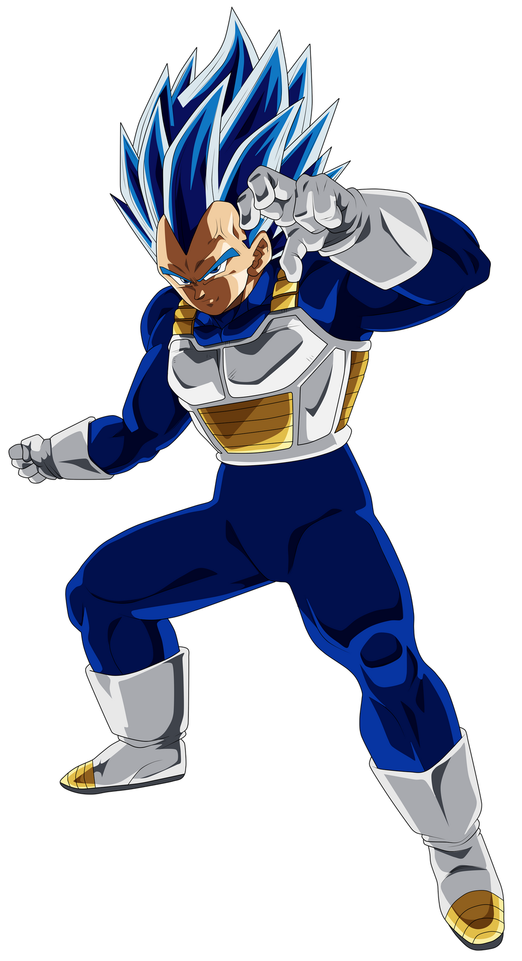 Vegeta Super Saiyan Blue Evolution by ChronoFz on DeviantArt