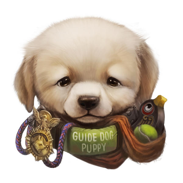 Golden Retriever Portrait by Silverfox5213