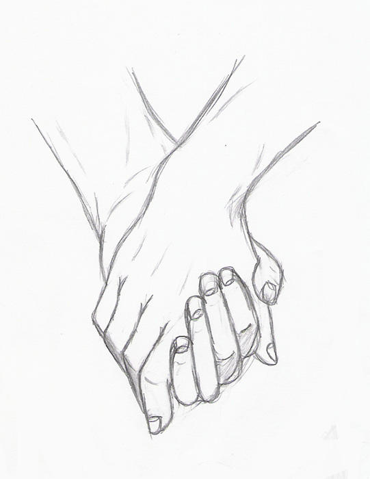 Holding Hands by Silouxa