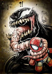 VENOM love Spidey by Vinz-el-Tabanas