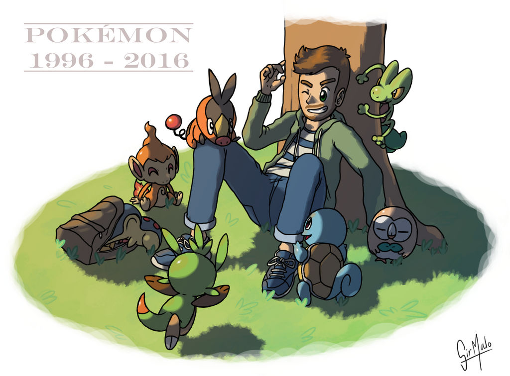 Pokemon 20th anniversary by Speedialga