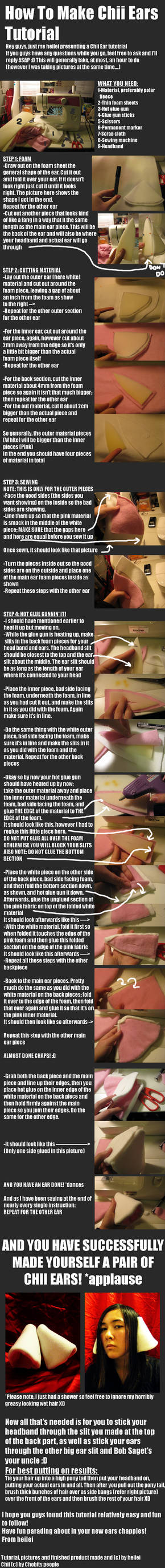 .:Making Chii Ears Tutorial:. by heilei