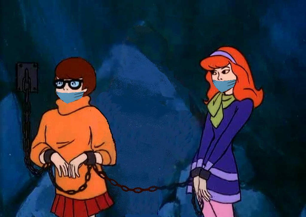 Velma And Daphne Bound And Gagged By Pervertedbadger On Deviantart
