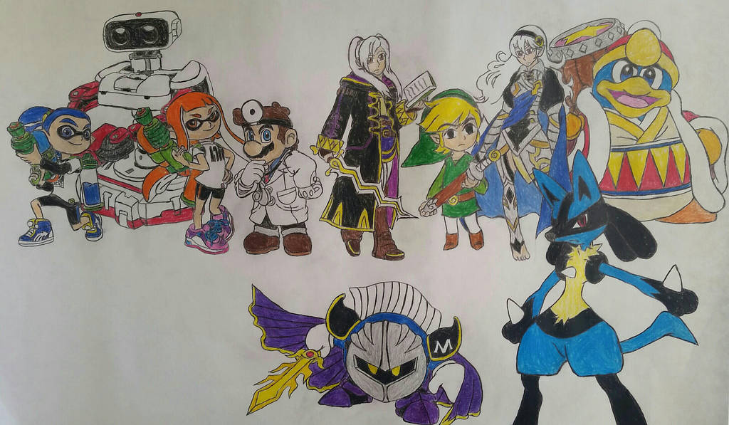Tournament Of Smash: Team Lucario by dcb2art Tournament Of Smash: Team Lucario by dcb2art