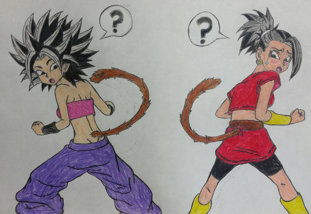 Caulifla and Kale Universe 7 Tail evolution. by dcb2art on DeviantArt