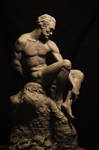 Sitting Man by dpeteuil