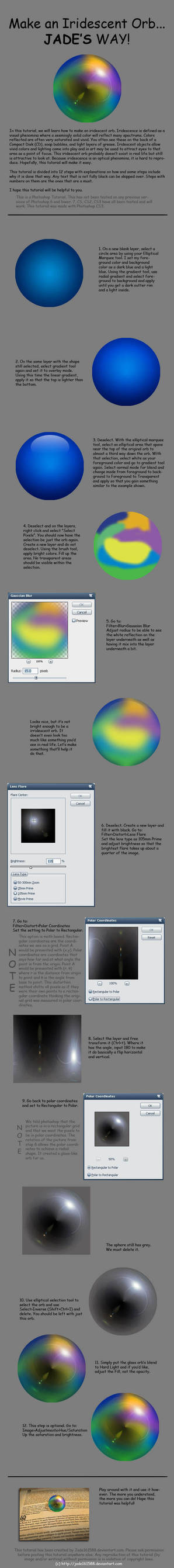 TUTORIAL: Iridescent Orb by jade161588