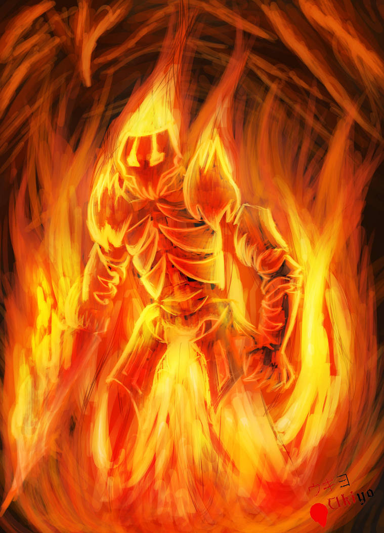Scenarium - Fire elemental by Ten-Tsuki