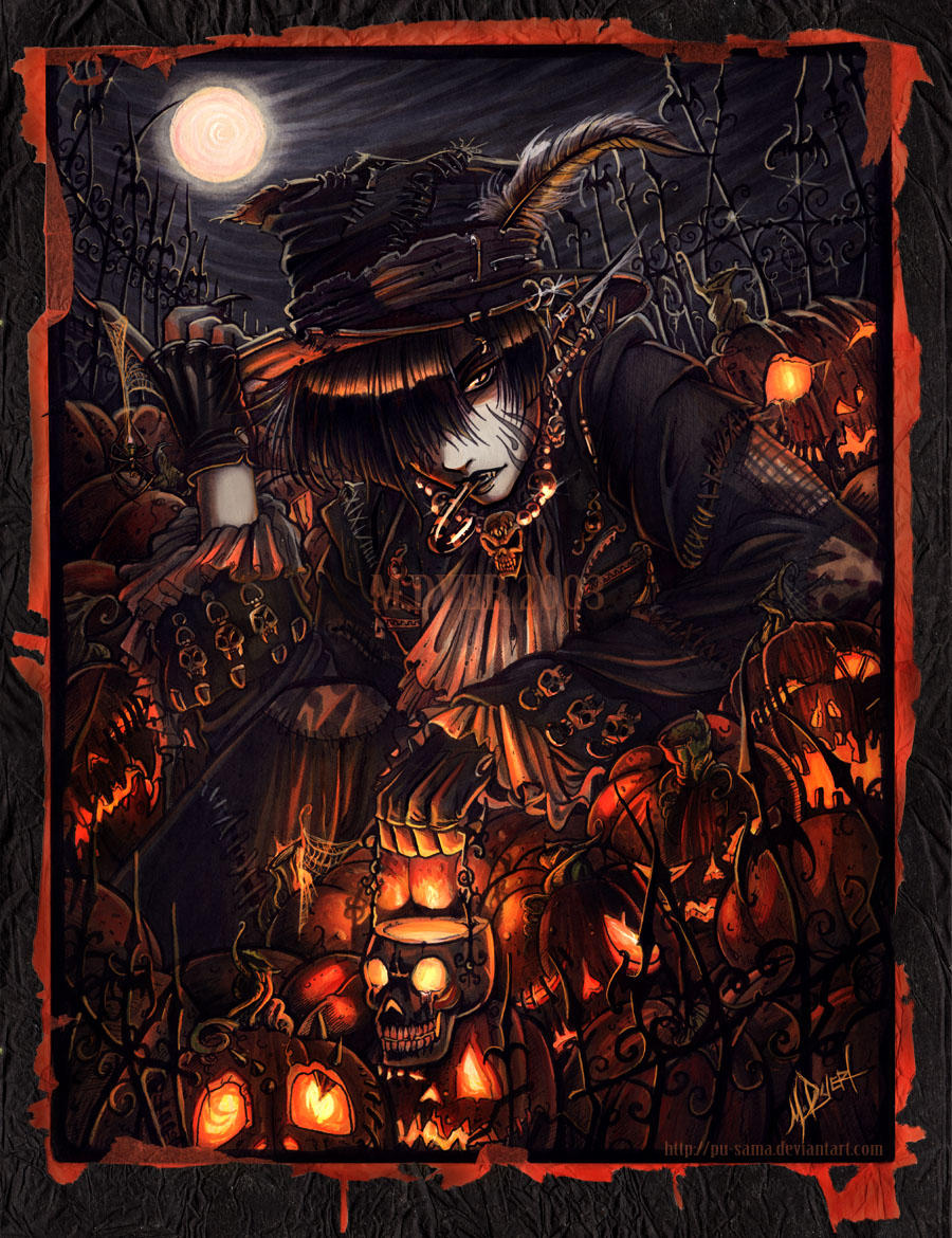 - King of the Pumpkin Patch- by pupukachoo