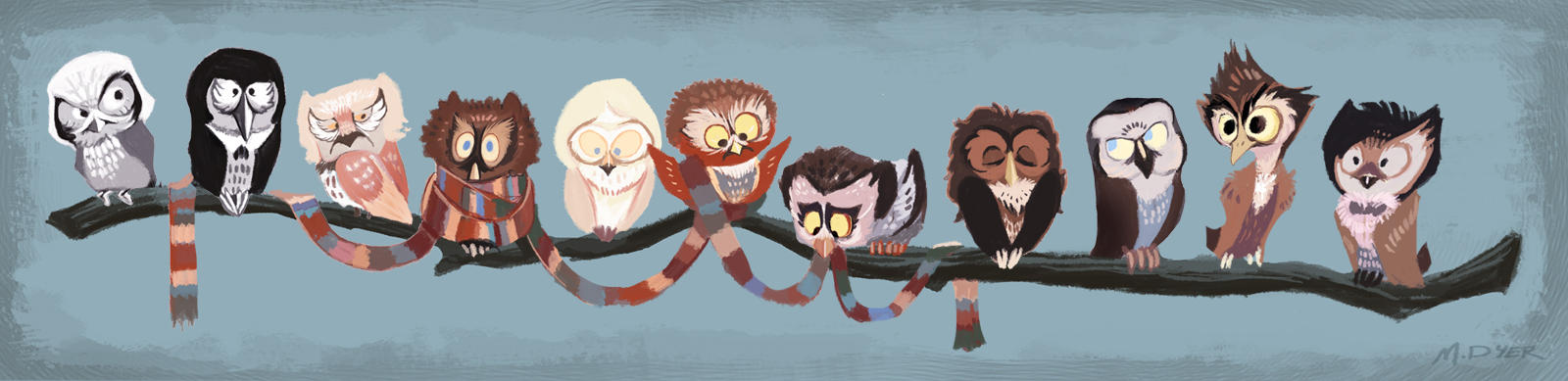 Doctor Hoo - T-SHIRTS A GO by pupukachoo