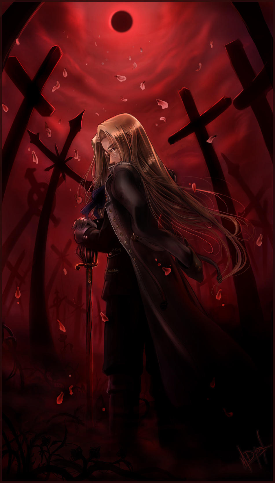 Red Rose Vertigo by pupukachoo