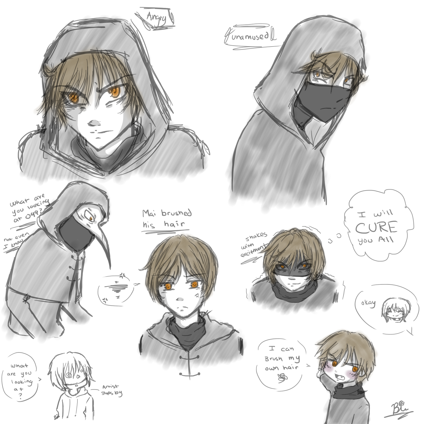 SCP049 Face Of Emotions by BakaIdiota on DeviantArt