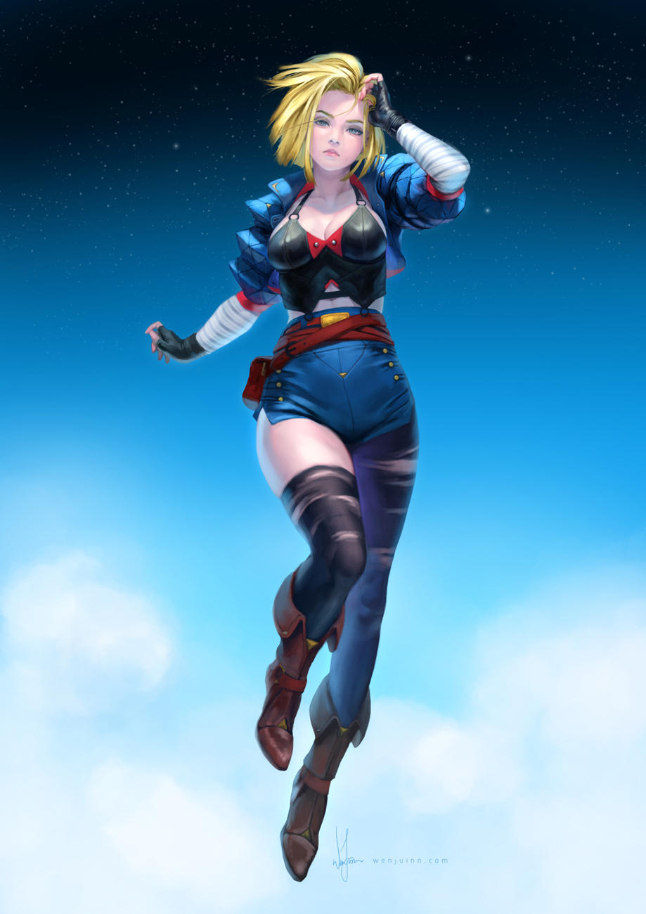 Android 18a by poibuts