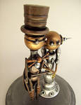Steampunk Robot Wedding Cake 2 by buildersstudio